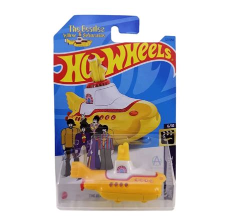 The Beatles Yellow Submarine Hot Wheels Screen Time Carrito