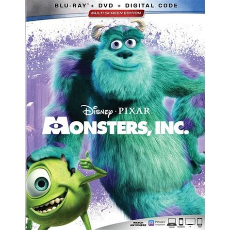 Monsters, Inc. (Blu-ray + DVD + Digital Copy) - Walmart.com - Walmart.com