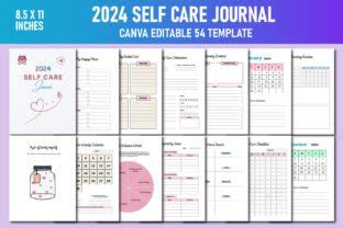 Self Care Journal Canva Kdp Graphic By Lavlu Creative Zone