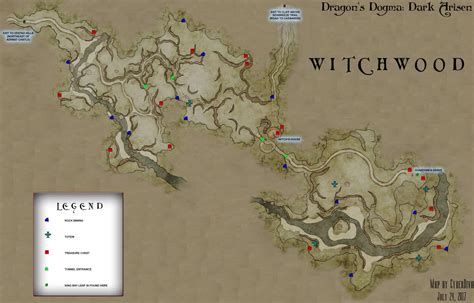 Dragons Dogma Dark Arisen Witchwood Map Kosgames