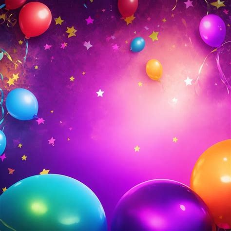 Premium Ai Image Party Background Template
