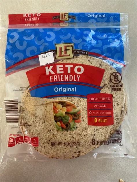 Loven Fresh Keto Friendly Original Tortilla Wraps