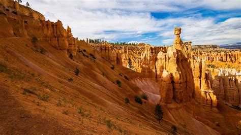 Download Canyon Usa Desert Cloud Nature Bryce Canyon National Park 4k Ultra Hd Wallpaper