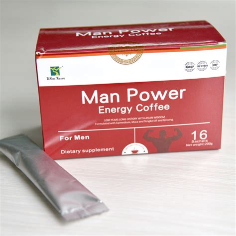 Man Power Energy Coffee With Tongkat Aliginsengmacaepimedium Herbs200g