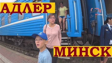 Поезд Адлер Минск. Плацкартный вагон. Отдыхаем, играем, выходим на ...