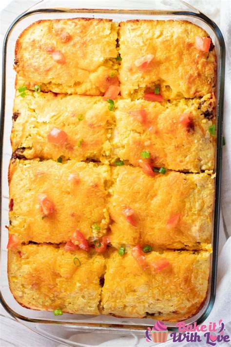 Jiffy Mexican Cornbread Casserole Bake It With Love