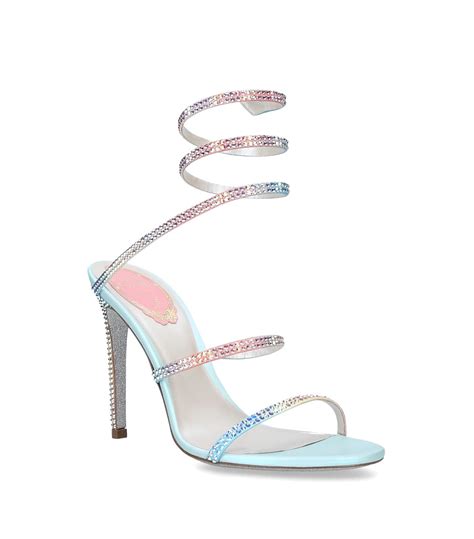 Square Toe Straps Block Heel Nude Artofit