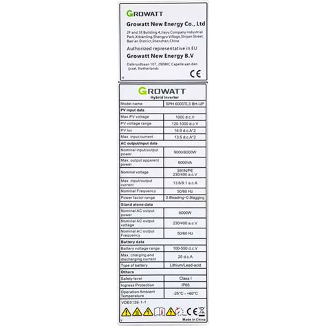 Watt Hybrid Solaranlage Basisset Dreiphasig Inkl Growatt