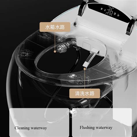 New Design Egg Shape Automatic Operation Flushing Bathroom Intelligent