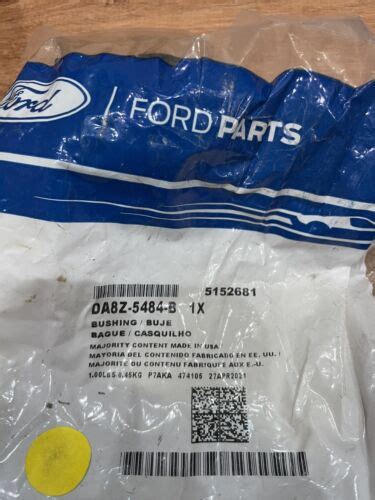 Genuine Ford Stabilizer Bar Bushing DA8Z-5484-B | Right | Black | OE ...