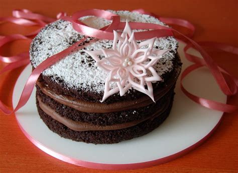 Naked Cake With Ganache Filling Desserts Cake Food