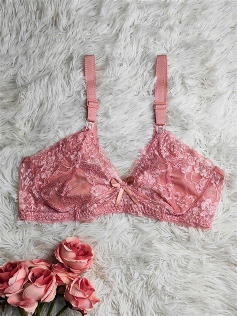 Comprar Suti Amamenta O Bruna Rendado P S Parto Gestante Ponto Certo Lingerie