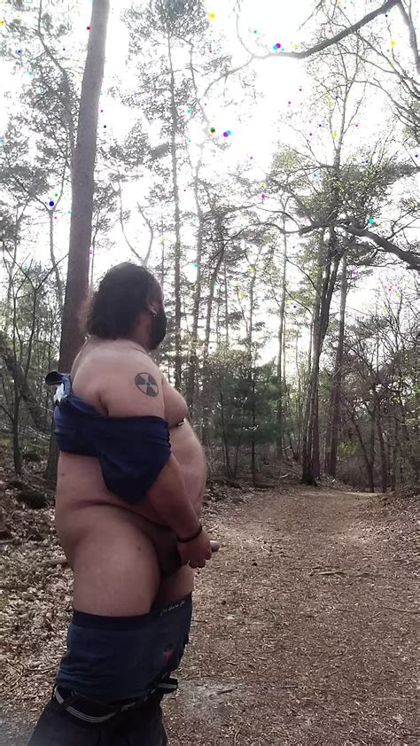 Chubby Bear In The Woods Gay Amateur Amateur Porn Feat Bozbear Xhamster