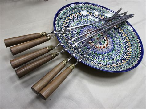 Шампура подарочные с дерев. ручкой "Турист" купить недорого со склада в ...