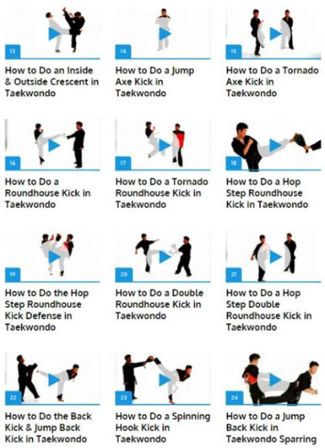 Taekwondo Techniques Pictures - supernalecono