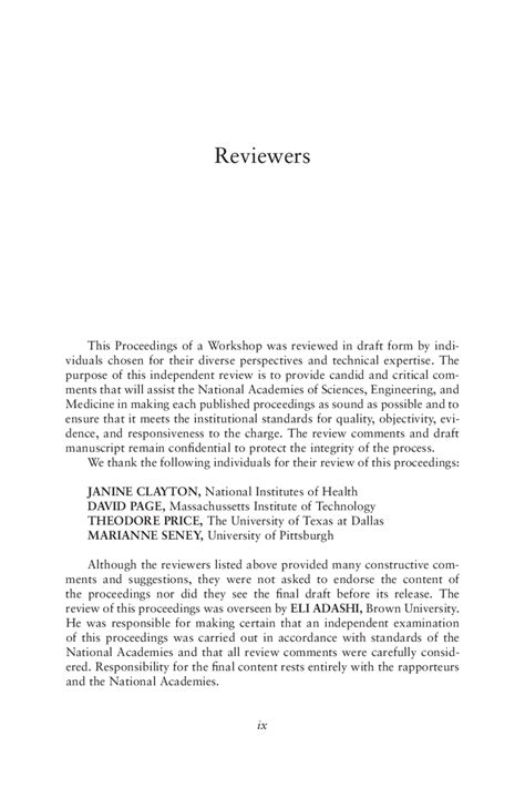 Front Matter Sex Differences In Brain Disorders Emerging Transcriptomic Evidence Proceedings