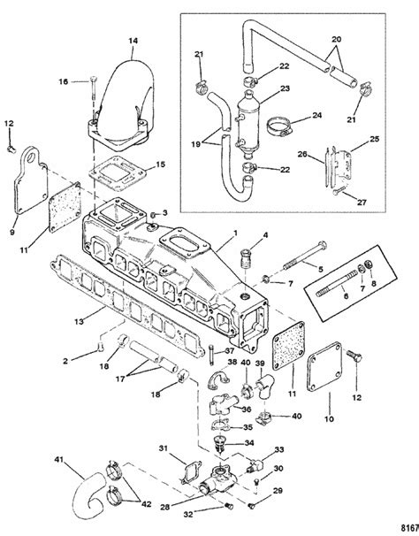 Mercruiser Sterndrive Gas Engines Oem Parts Diagram For 45 Off