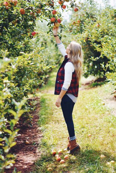 Women S Apple Picking Outfits As Long Logbook Image Archive