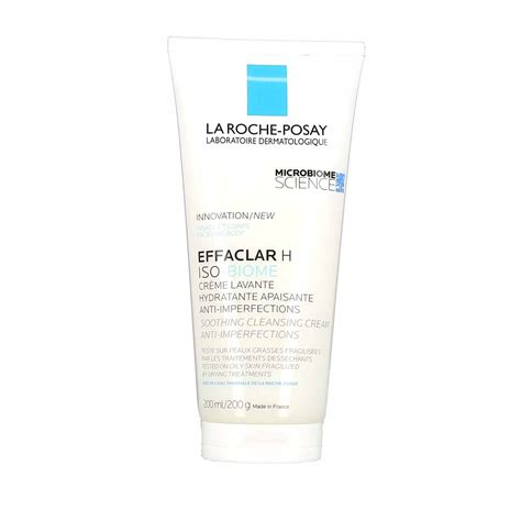 La Roche Posay Effaclar H Iso Biome Crème Lavante Hydratante Apaisante