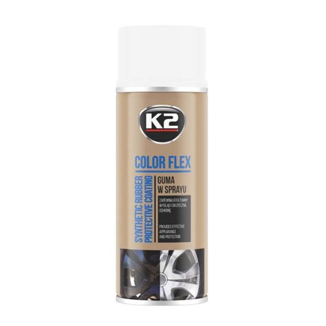 K2 Spray Tinta Para Jantes Branco 400ml Caldas Detail Garage