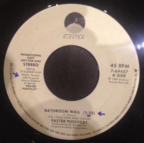 Faster Pussycat Bathroom Wall Releases Discogs