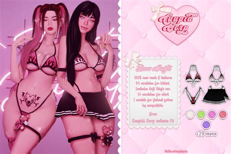 Cuupid Corp Bow Bikini My Teddy Clothing Loverslab