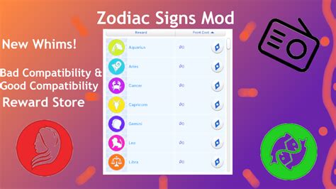 Sims 4 Zodiac Traits Best Sims Mods