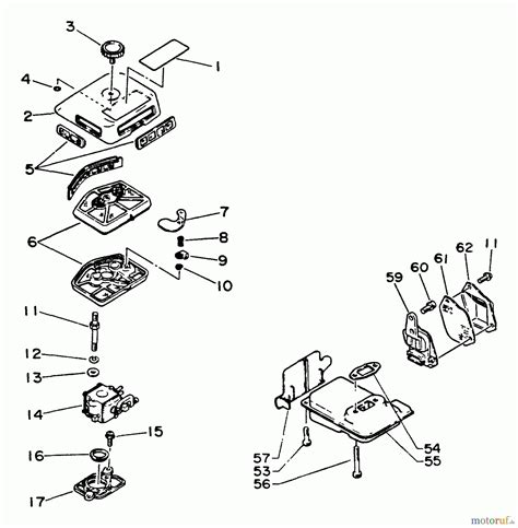 Echo CS-440EVL - Chainsaw Air Cleaner, Exhaust Pièces détachées 16