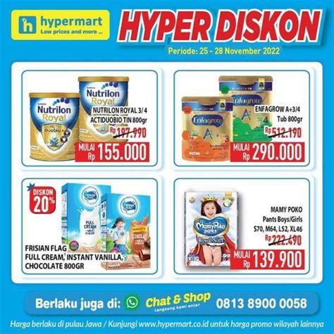 Harga Promo Jsm Hypermart Mulai Hari Ini November Ini Katalog