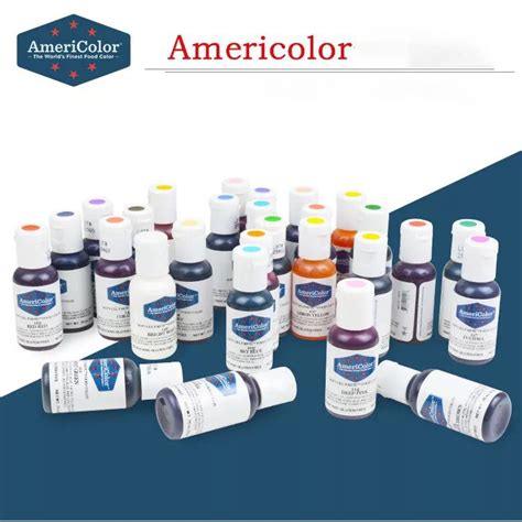 AmeriColor Soft Gel Paste Food Color 75 oz 21g جل ملون غذائي