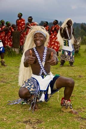 Hutu tribe Male Dancer, Rwanda Fine Art Print by Ralph H. Bendjebar ...