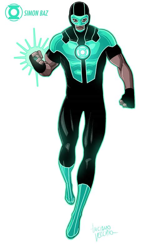 Green Lantern Simon Baz By Lucianovecchio On Deviantart