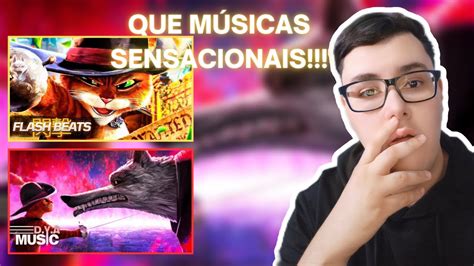 REACT Rap Do Gato De Botas A Lenda Destemida Flash Beats Gato De