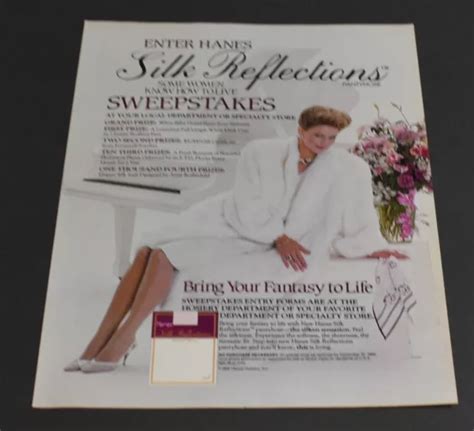 1985 PRINT AD Sexy Heels Fashion Lady Long Legs Blonde Silk Reflections Hosiery 10 54 PicClick UK
