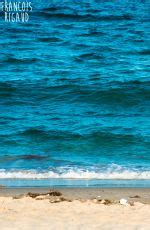 Anastasia Ashley In Bikini On The Set Of A Photoshoot In Florida Hawtcelebs