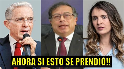 Uribe Rompe Su Silencio Y Se Va Con Toda Con Petr Y Paloma Valencia