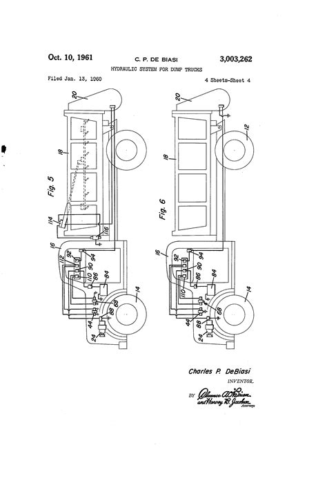 Dump Truck Hydraulic Schematic