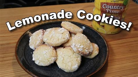 Lemonade Cookies Youtube