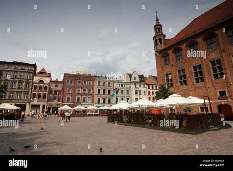 Restaurant In Torun Poland Stock Photo Alamy