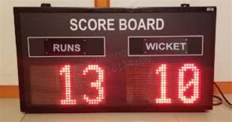led display score board dimension    ft  piece