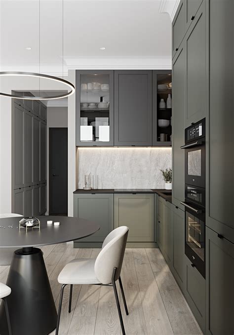 Кухня «Modern» фасады МДФ эмаль - купить под заказ по доступной цене