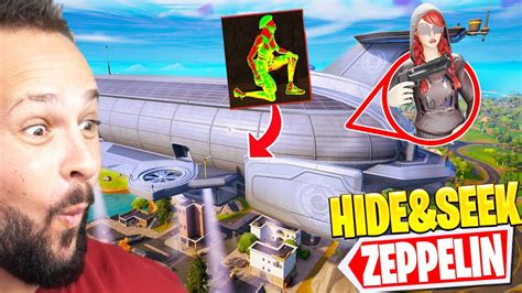 Hide Seek Auf Dem Neuen Zeppelin In Fortnite Season Mit