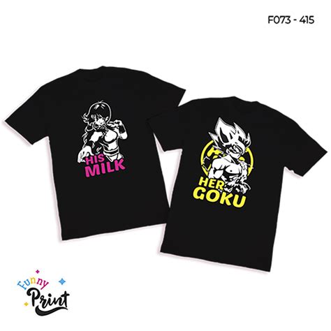 Venta Playeras Goku Y Milk En Stock