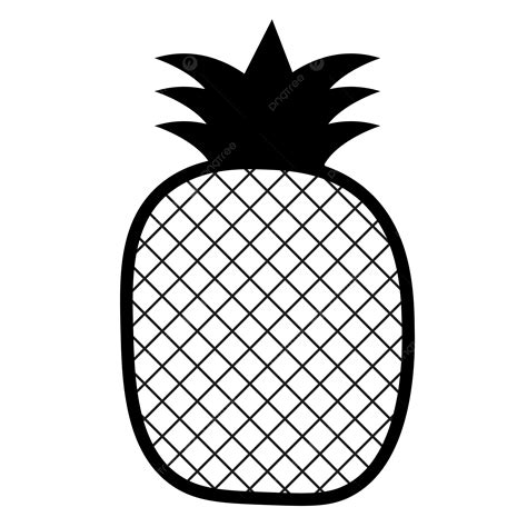 simple pineapple drawing  kids vector pineapple drawing pineapple