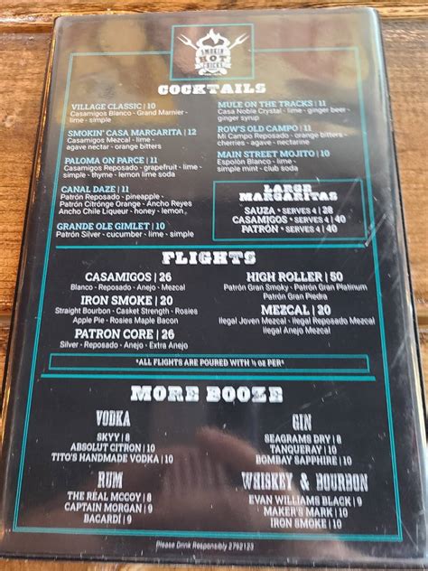 Menu At Smokin Hot Chicks Bbq Fairport