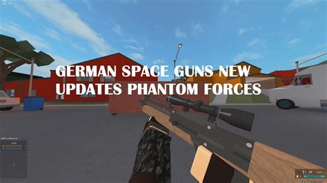 German Space Guns Phantom Forces New Guns Showcase Gameplay Wa