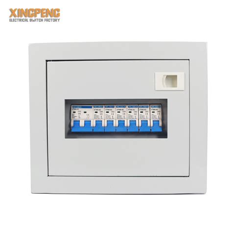 Mezeen IP54 8way Metal Waterproof Electrical Power DB MCB Distribution