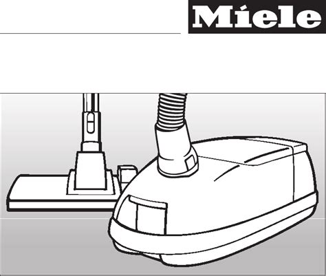 Handleiding Miele S 381 Pagina 1 Van 36 Nederlands