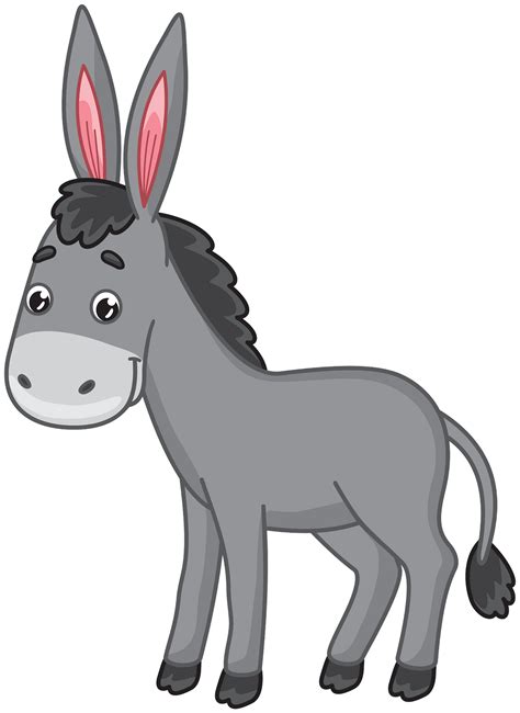 clip art of donkey 1