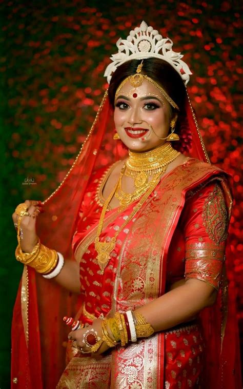 Bengali Bridal Makeup Bridal Makeup Looks Bridal Looks Beautiful